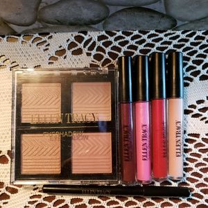 ELLEN TRACY Eyeshadow Lipgloss Eye Pencil Bundle